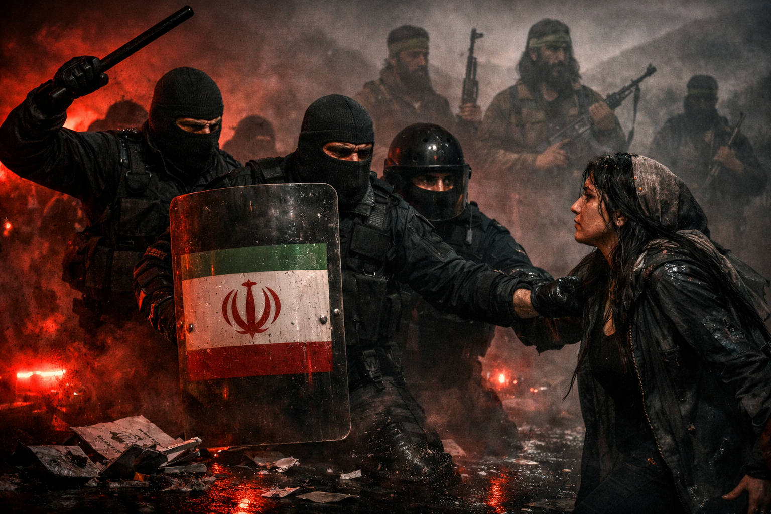 BASIDŽ SNAGE: IRANSKI PARAMILITARCI I NJIHOVA REPRESIJA